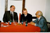 Rok 1998. Sobotka se svým přímluvcem Václevem Grulichem
