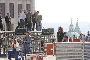 Have a look at a place where Obama will give his speech