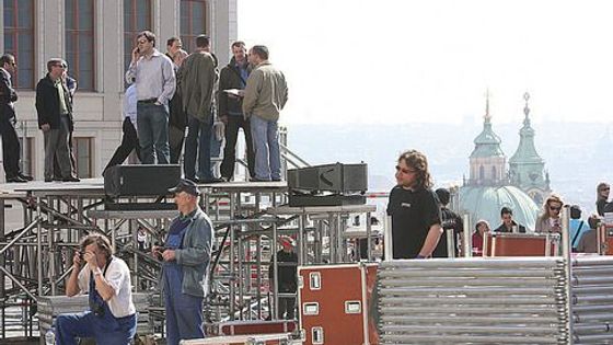 Have a look at a place where Obama will give his speech