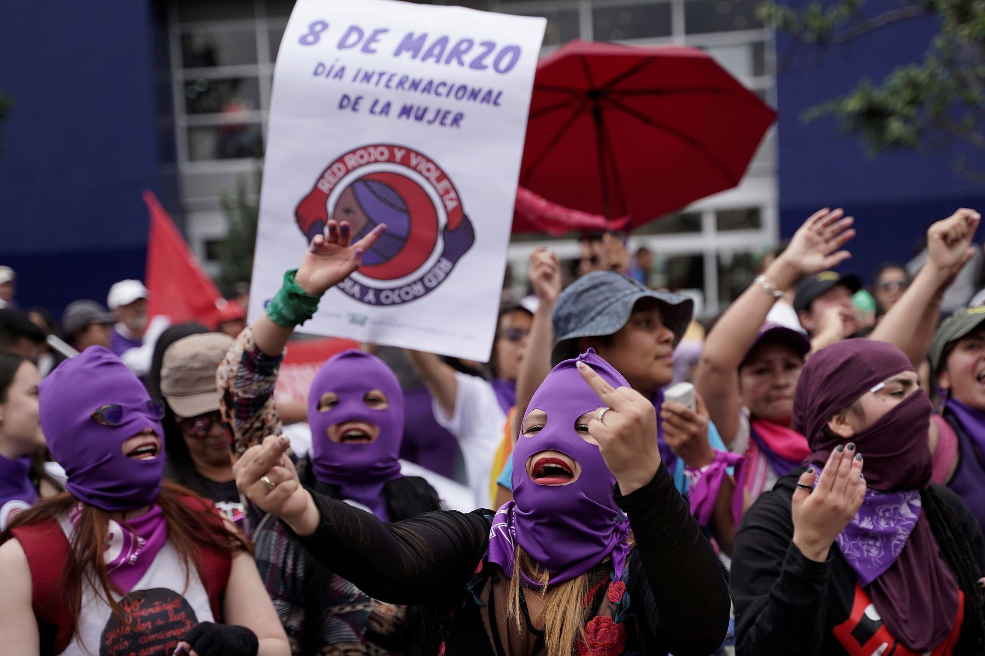 Mezinárodní den žen ve světě - Bogota, Kolumbie