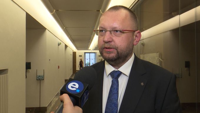 Šéf lidoveckých poslanců Jan Bartošek.