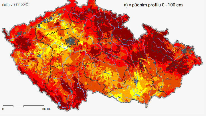 Česko zažívá nejhorší sucho za posledních 500 let, konec je v nedohlednu