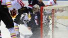 Hokejisté Slovanu Bratislava prohráli v zápase KHL s čínským klubem Kunlun Red Star po prodloužení.