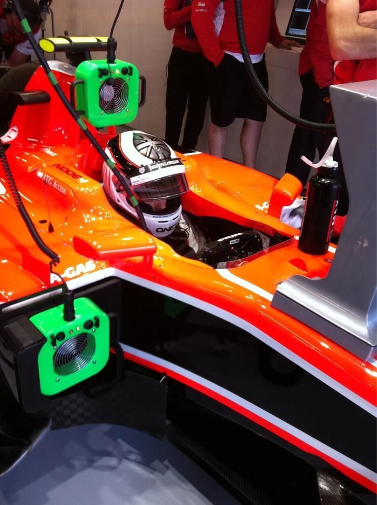 F1. GP Británie 2013: Max Chilton, Marussia