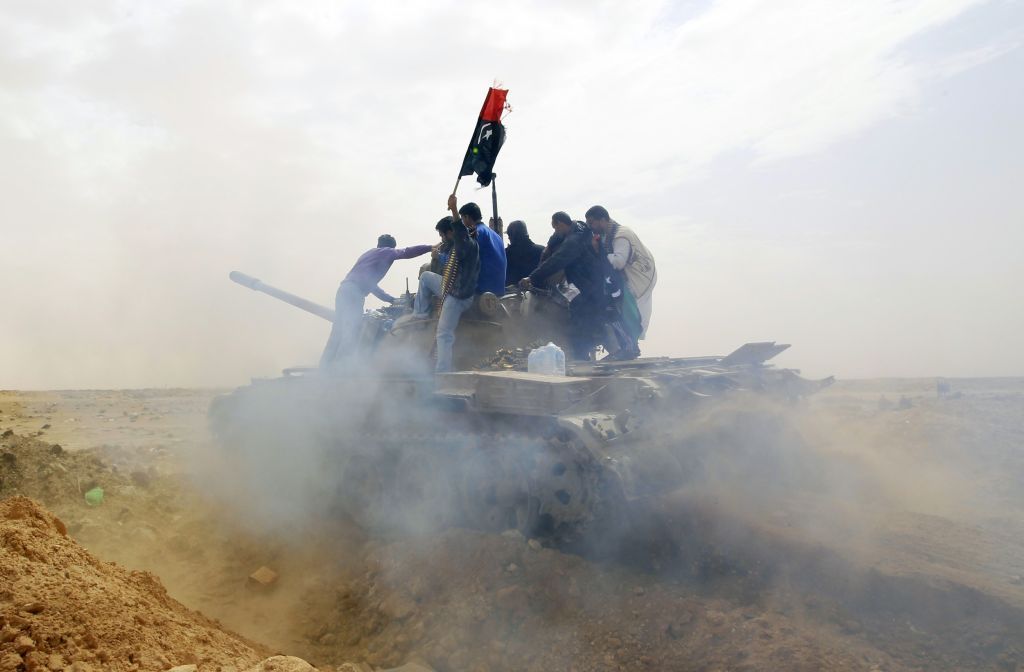 Libye povstalci