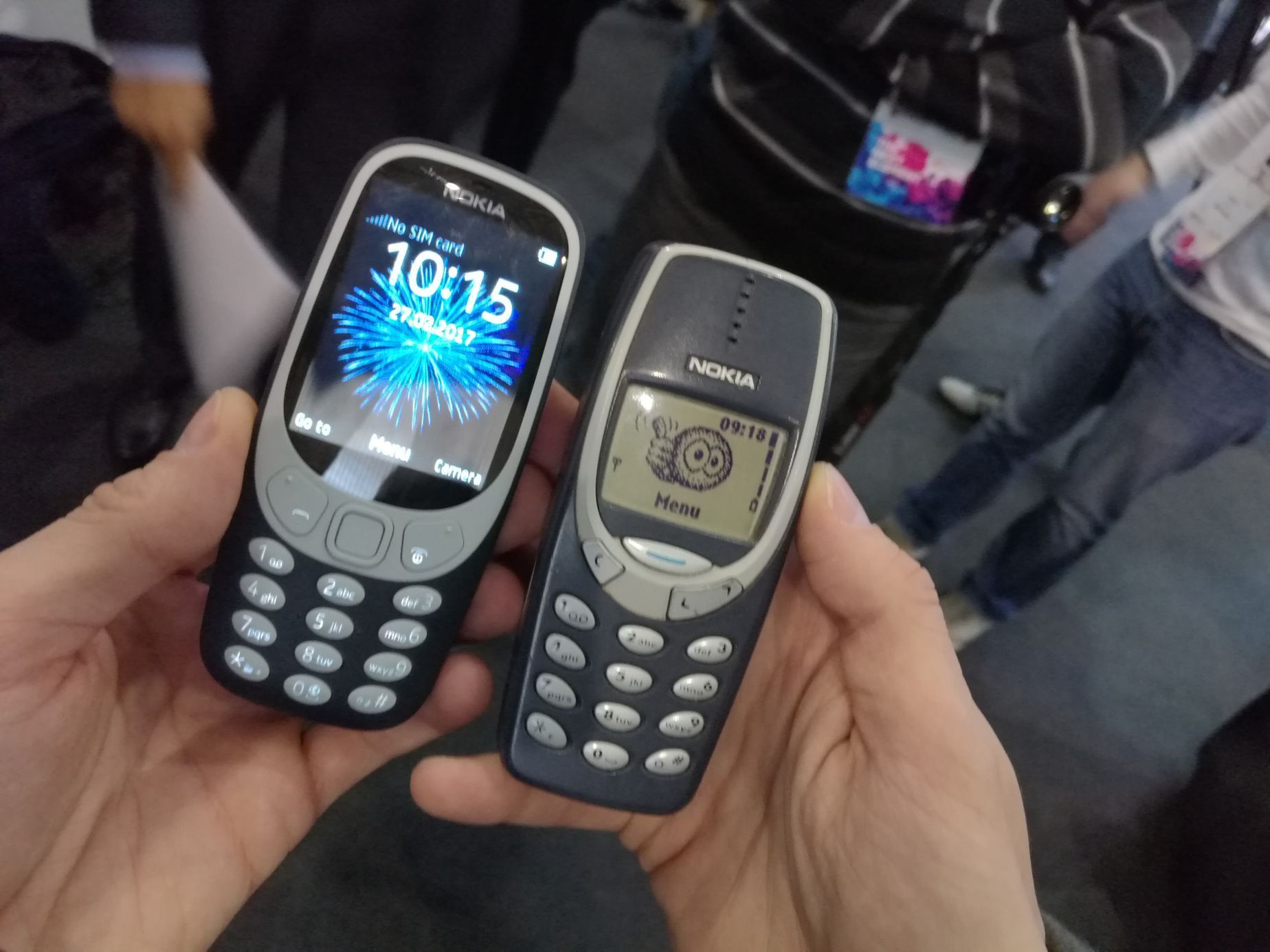 Stará a nová Nokia 3310