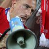 Franck Ribéry slaví zisk Superpoháru