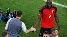 Belgie - Maroko, fotbalové MS v Kataru  2022, Romelu Lukaku