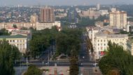 Doněck, průmyslová metropole východní Ukrajiny,...