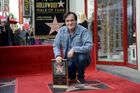 Tarantino má hvězdu na hollywoodském chodníku slávy. Teď je ze mě veličina, řekl
