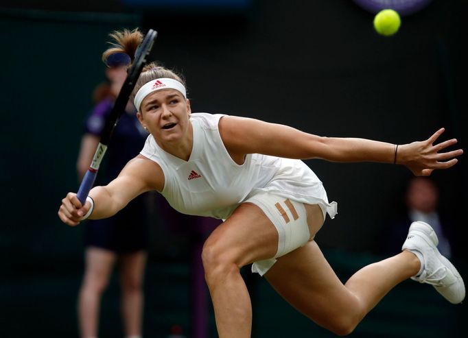 Karolína Muchová na Wimbledonu 2021