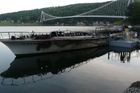 Na Vranovské přehradě shořela loď, škoda osm milionů