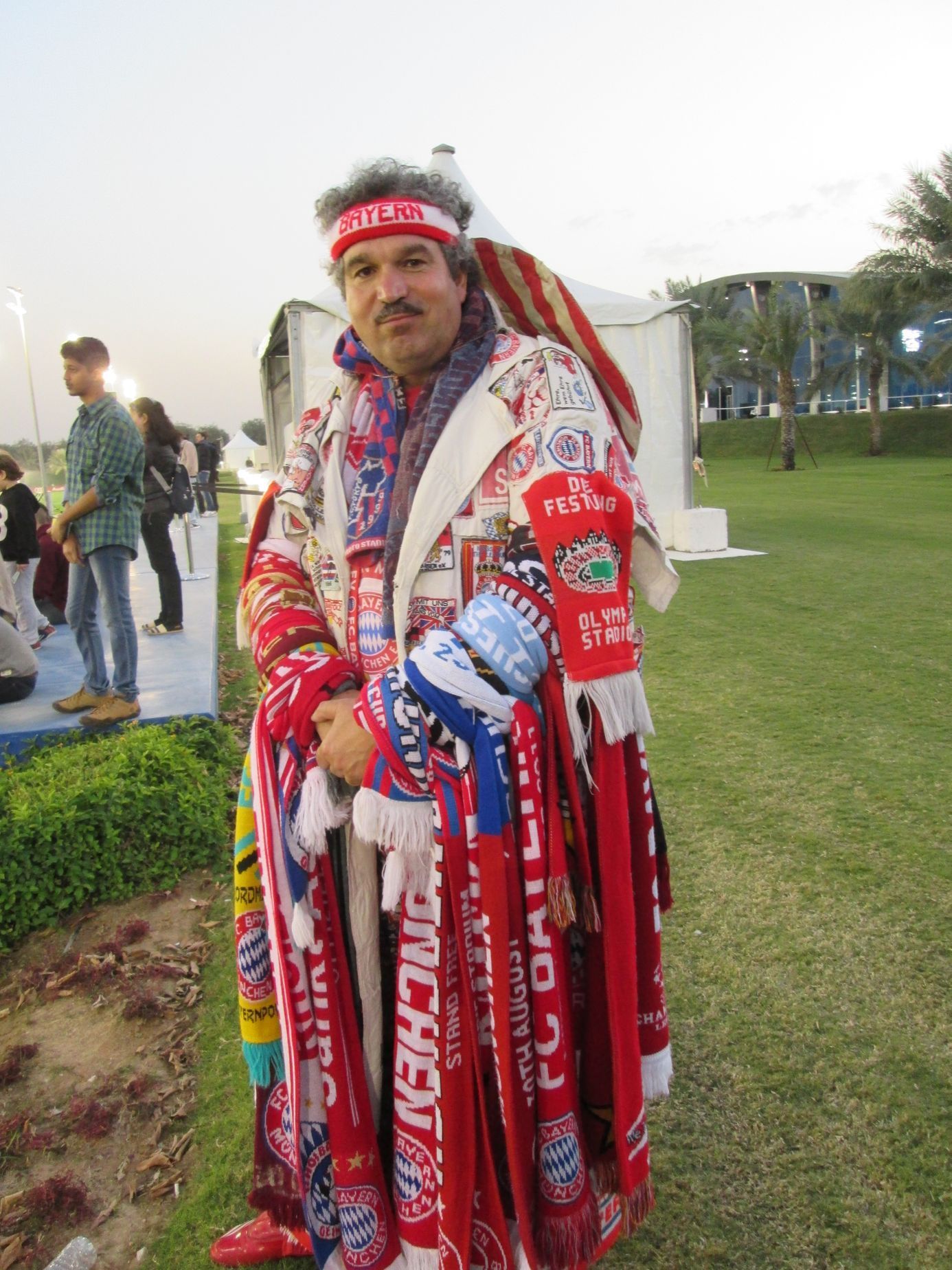 Fotbalisté Bayernu Mnichov příprava v Kataru