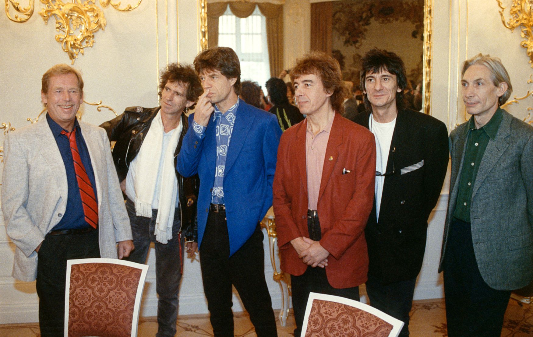 Rolling Stones, Praha, 1990