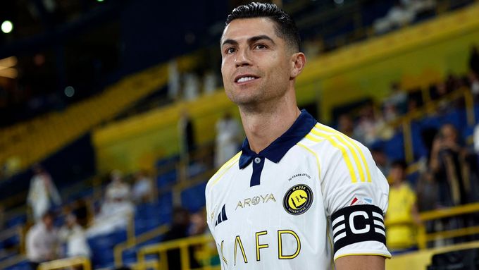 Cristiano Ronaldo v dresu an-Nasru