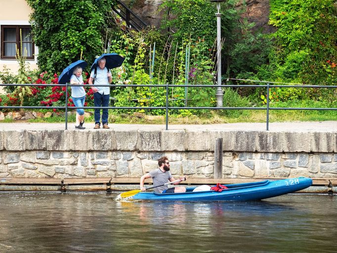 Český Krumlov - léto 2020