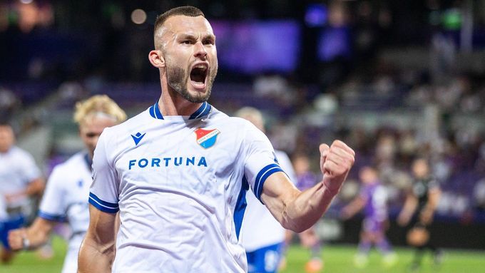 Erik Prekop v dresu Baníku Ostrava