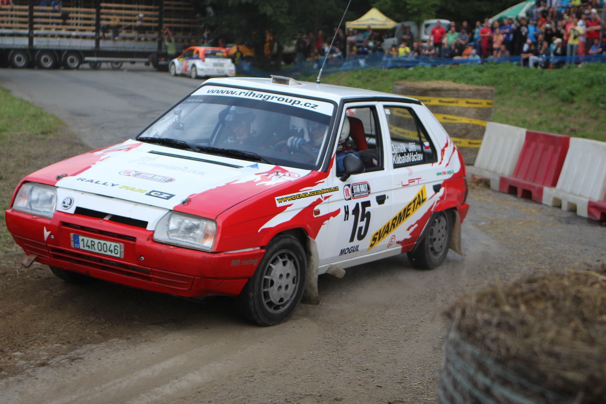 Historické vozy na Barum Rally 2014