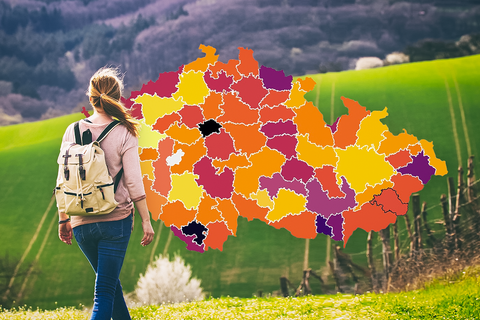 Dovolená na poslední chvíli?  Unikátní mapa ukazuje, kde  je v Česku volno a levně
