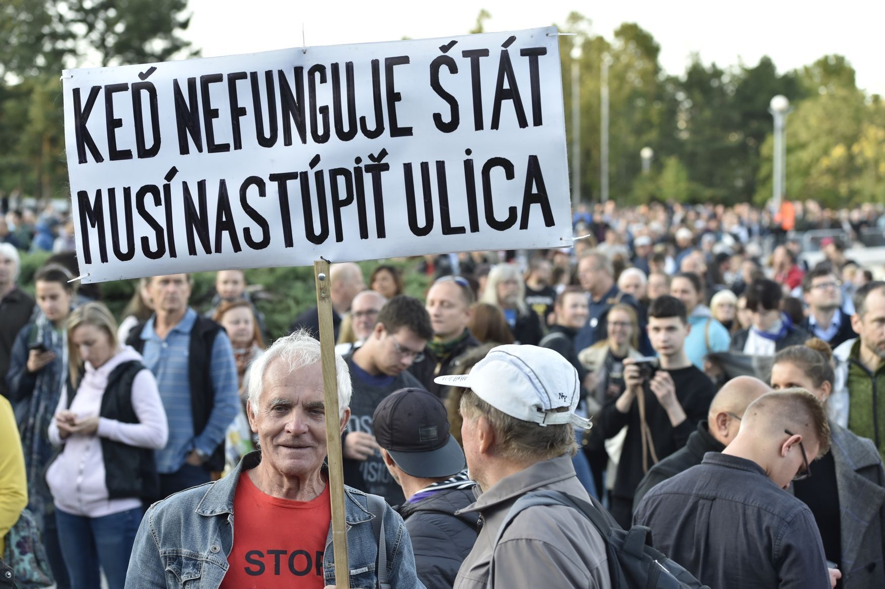 Demonstrace v Bartislavě
