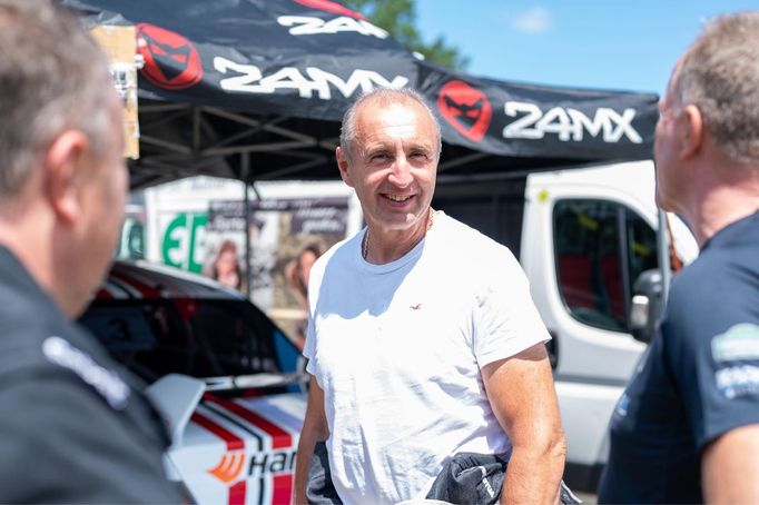 Martin Šikl během Radouňské rallye 2024