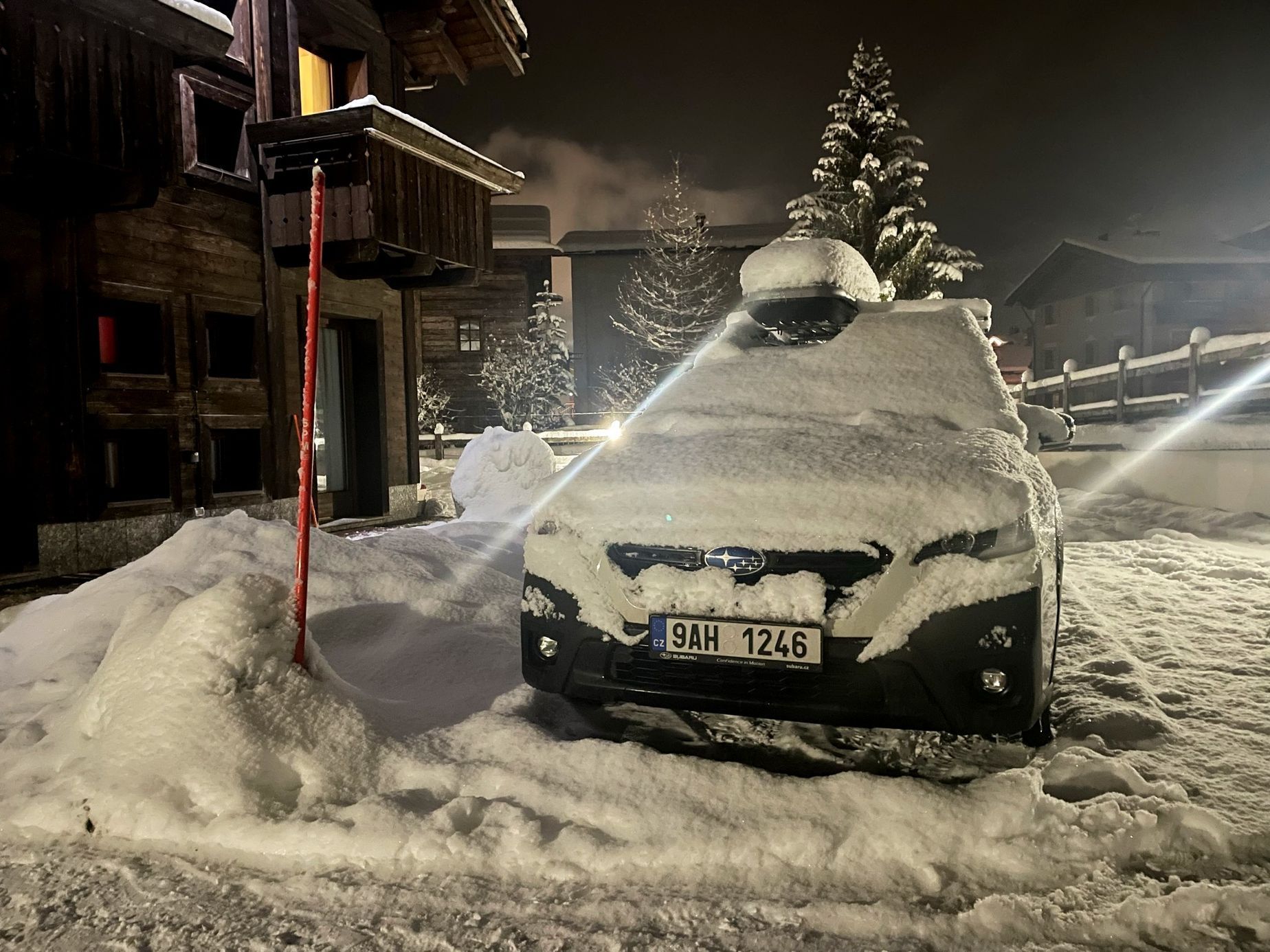 Cestopis Livigno a Subaru Outback 2022