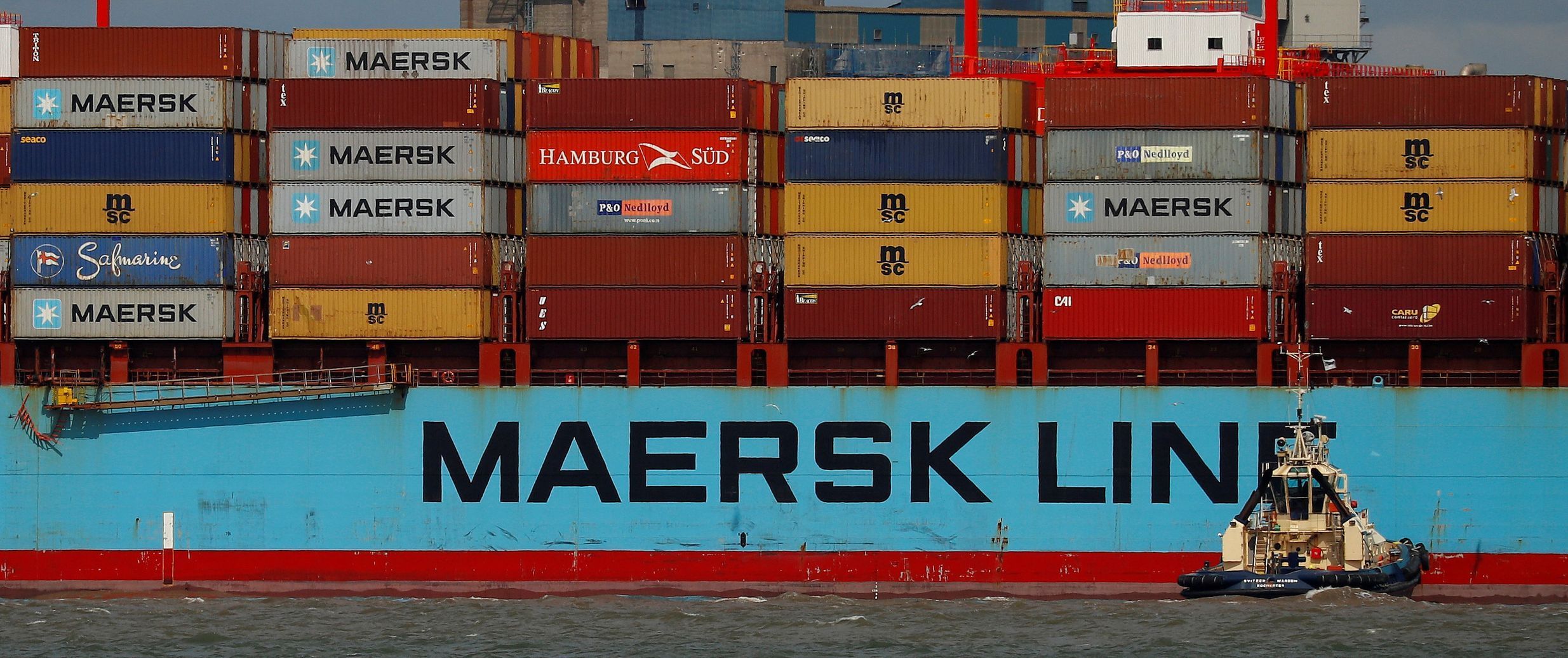 Maersk kontejnery přeprava nákladní loď cargo