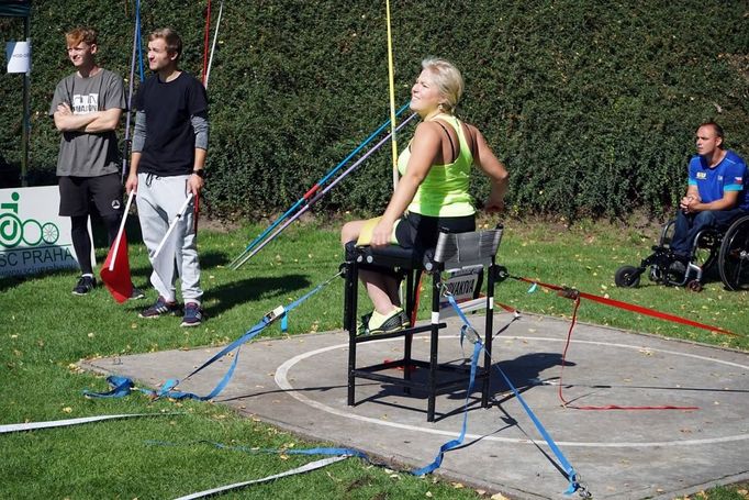 Kateřina Nováková vybojovala na mistrovství Evropy v Berlíně bronzovou medaili v hodu diskem.