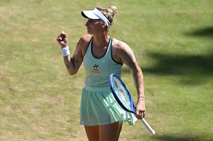 Markéta Vondroušová po vítězství na turnaji v Berlíně