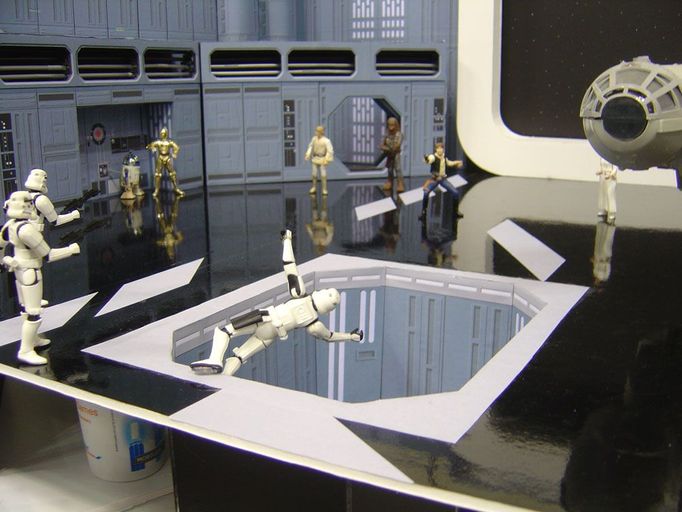 Star Wars Celebration III - Death Star escape diorama