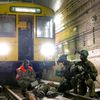 Německo, Berlín, metro vojenské cvičení, Rusko, Bundeswehr