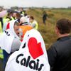 Calais-protest