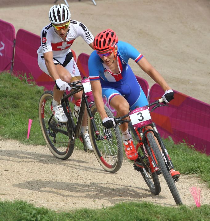 Biker Jaroslav Kulhavý na olympiádě v Londýně