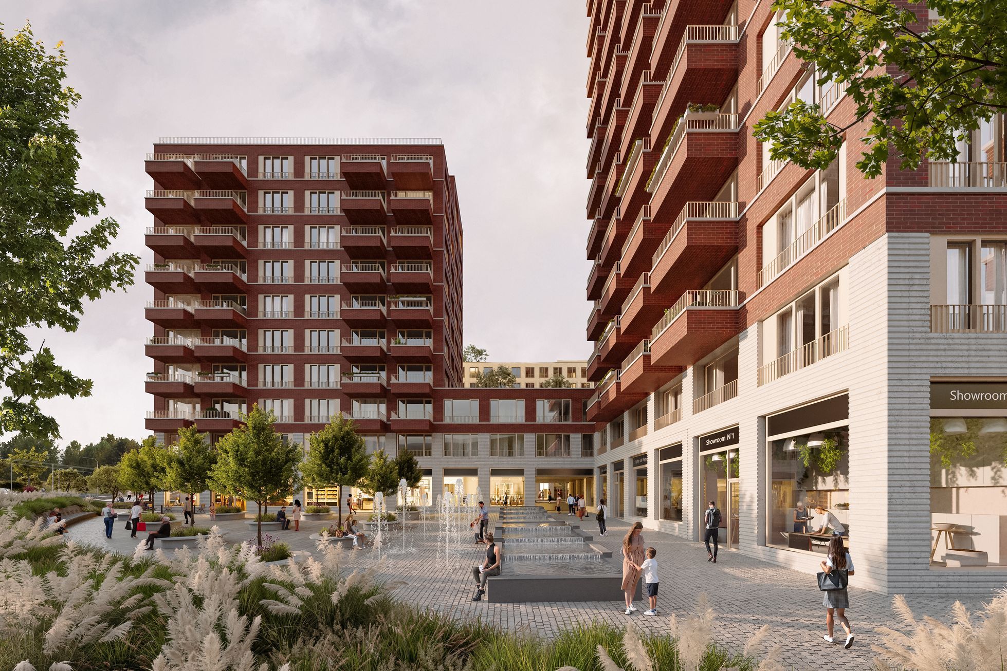 brixx, brno, komplex, byty, bydlení, práce