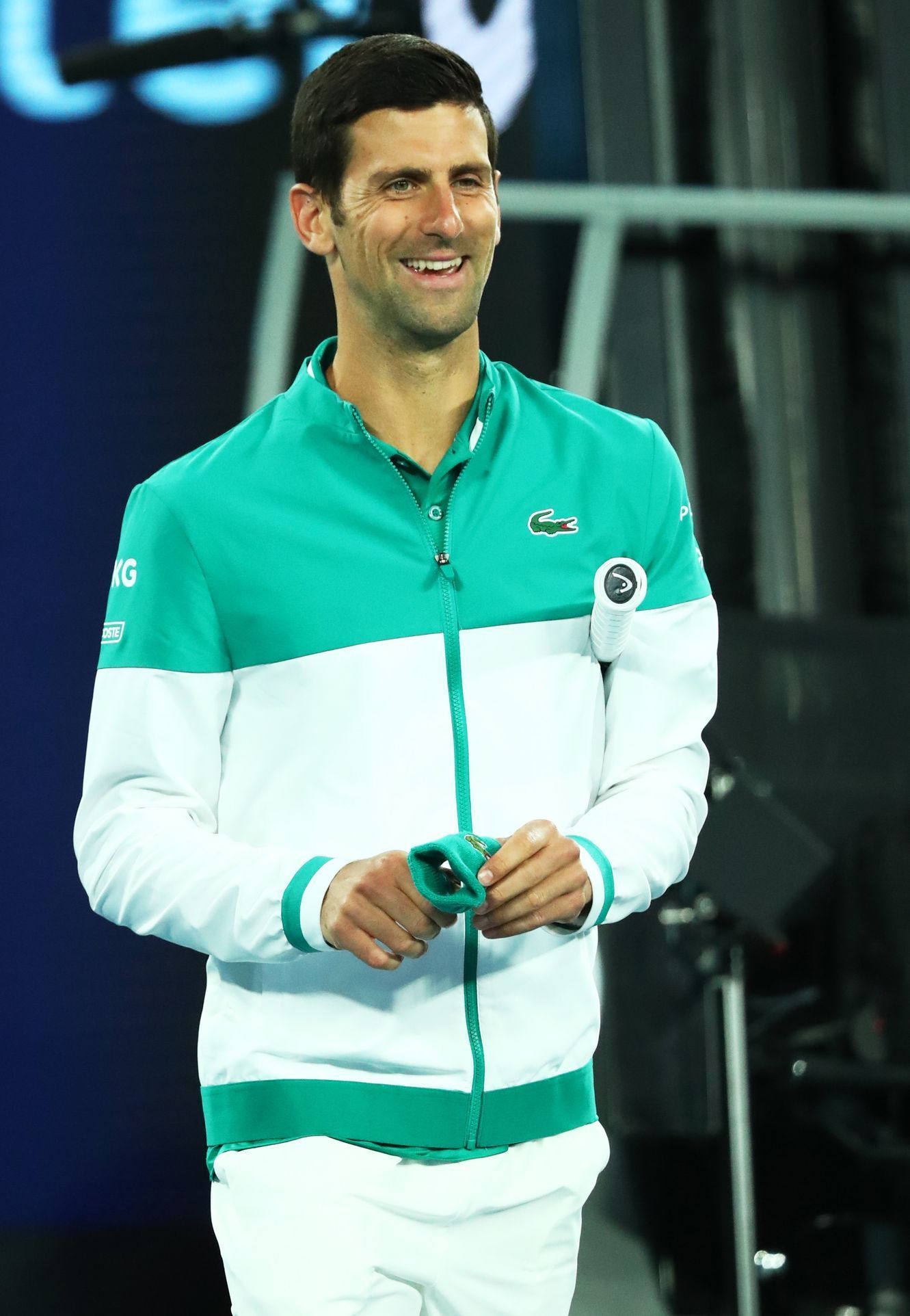 Australian Open 2021, 1. den (Novak Djokovič)
