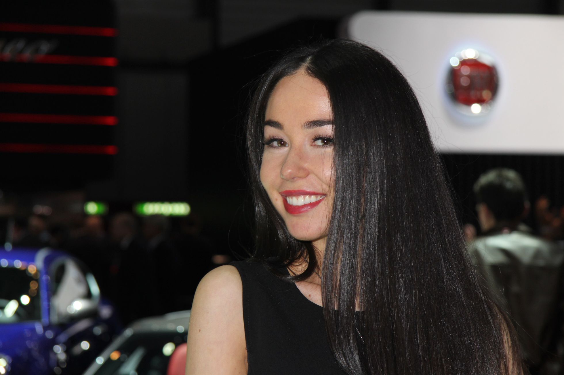 autosalon Ženeva modelky - Alfa
