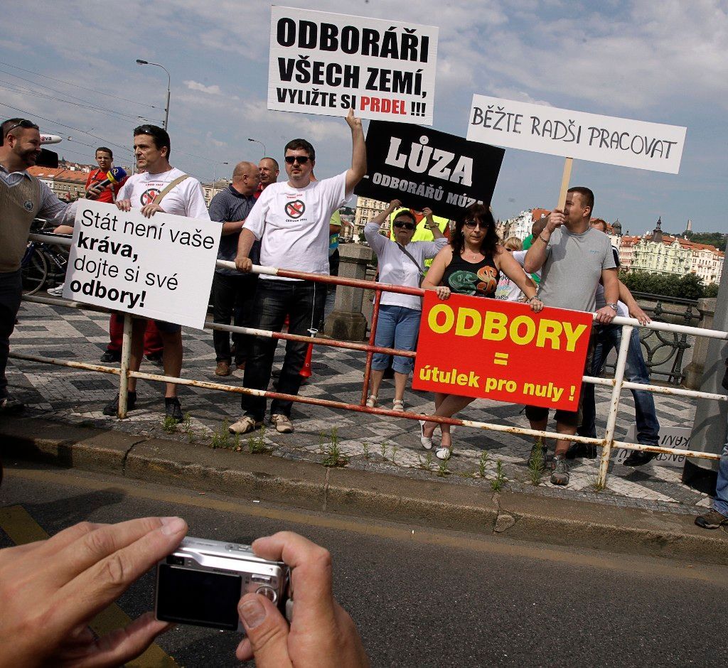 Stávka v Praze
