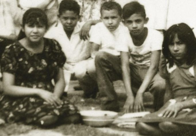 Venezuela's President Hugo Chavez (C) is pictured with his friends during his school years in his hometown Sabaneta, in the state of Barinas in this undated handout provided by Ministry of Information and Communication. REUTERS/Ministry of Information and Communication/Handout (VENEZUELA - Tags: POLITICS PROFILE EDUCATION) ATTENTION EDITORS - THIS IMAGE WAS PROVIDED BY A THIRD PARTY. FOR EDITORIAL USE ONLY. NOT FOR SALE FOR MARKETING OR ADVERTISING CAMPAIGNS. THIS PICTURE IS DISTRIBUTED EXACTLY AS RECEIVED BY REUTERS, AS A SERVICE TO CLIENTS