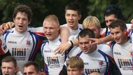 V něm nakonec slavili triumf hráči Rugby Clubu JIMI Vyškov,...