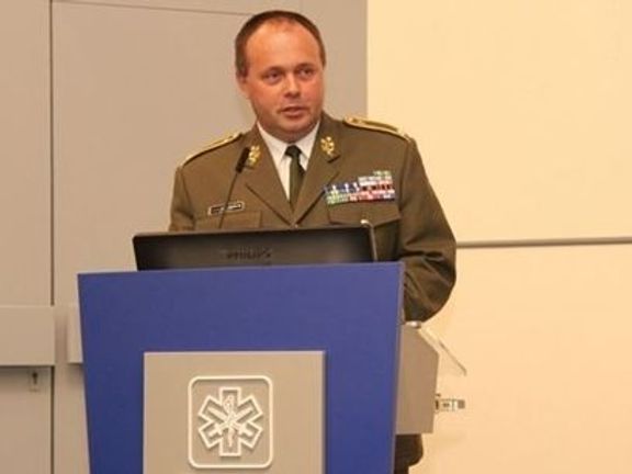 Ředitel Sekce vojenského zdravotnictví Ministerstva obrany, generál Zoltán Bubeník.