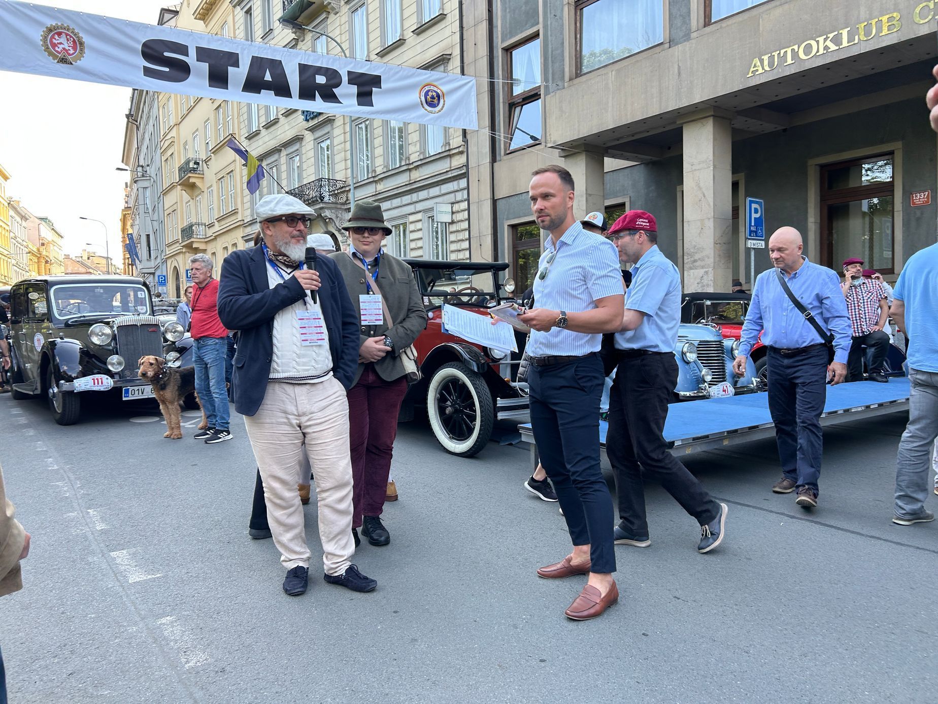 Start 1000 mil československých 2025