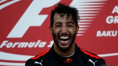 F1, VC Ázerbájdžánu 2017: Daniel Ricciardo, Red Bull