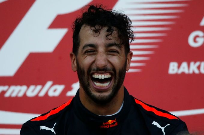 F1, VC Ázerbájdžánu 2017: Daniel Ricciardo, Red Bull