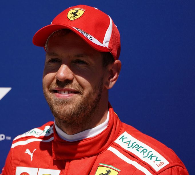 Sebastian Vettel ve Velké ceně Kanady 2018