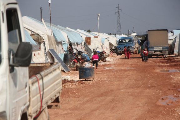 Uprchlický tábor v provincii Idlíb na severozápadě Sýrie.
