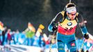 Individuální závod mužů v italské Anterselvě. Martin Fourcade