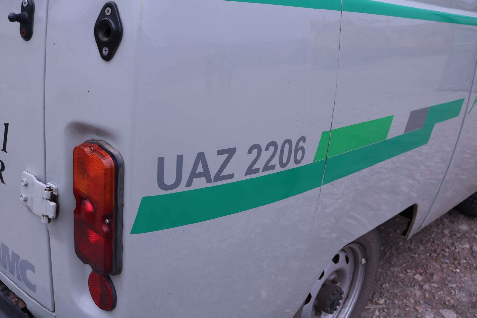UAZ 2206 Buchanka Mostecko lom uhlí