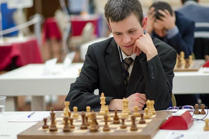 David Navara na šachovém ME 2015