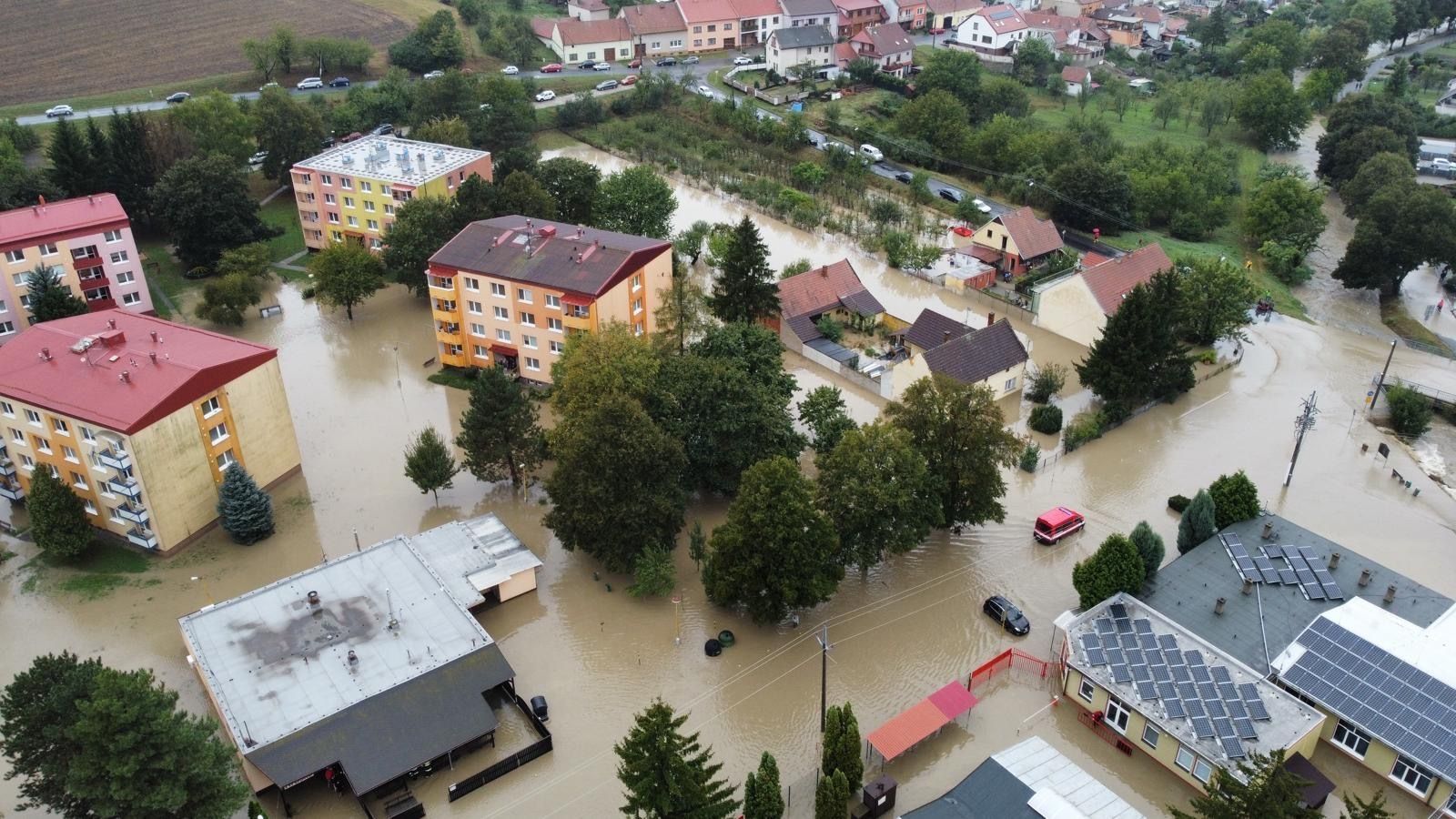 povodně 2024, Zlínský kraj, Hluk