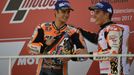 MotoGP 2017:  Dani Pedrosa a Marc Marquez, Honda